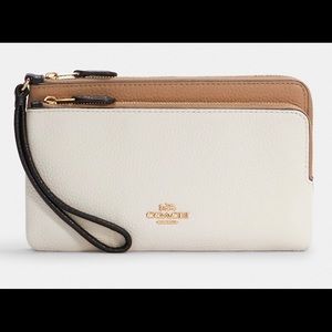 NWT Coach color block Wallet / Wristlet